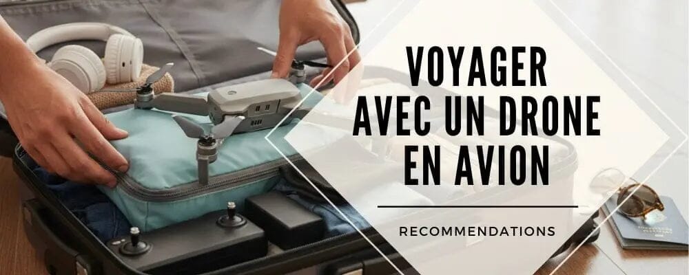 drone en avion