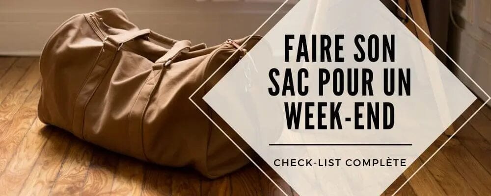 liste sac week end
