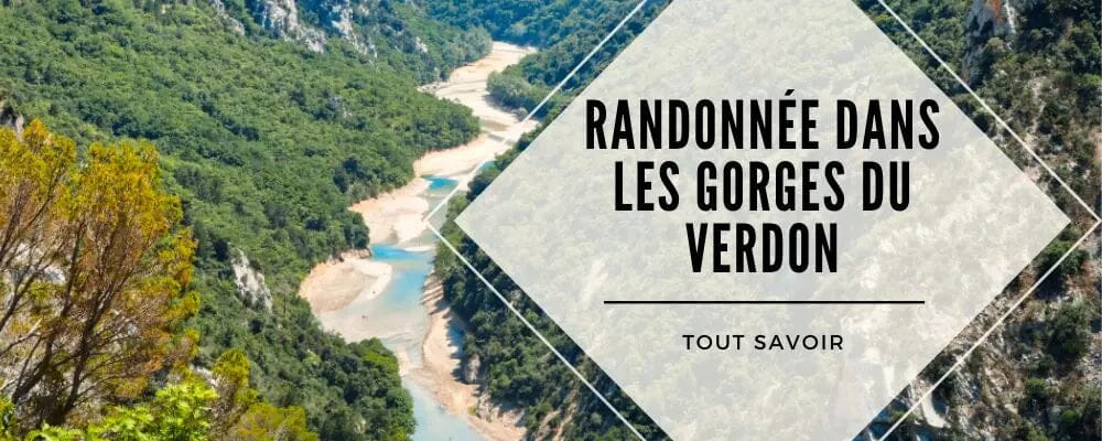 randonnée gorges du verdon