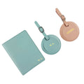 etiquette bagage et etui passeport personnalisables