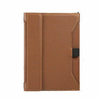 etui passeport rfid marron
