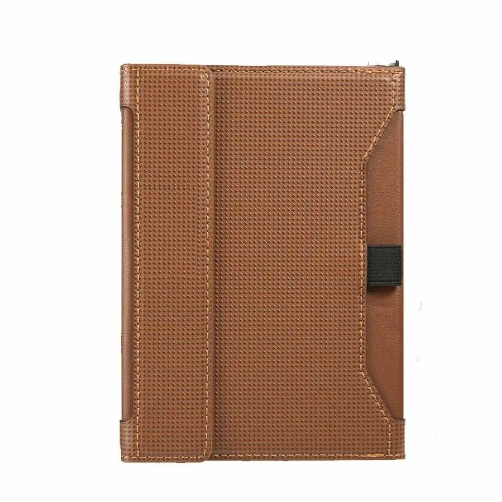 etui passeport rfid marron