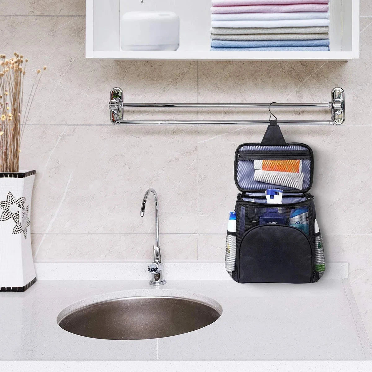 Grande Trousse de Toilette & Douche Voyage Paisible