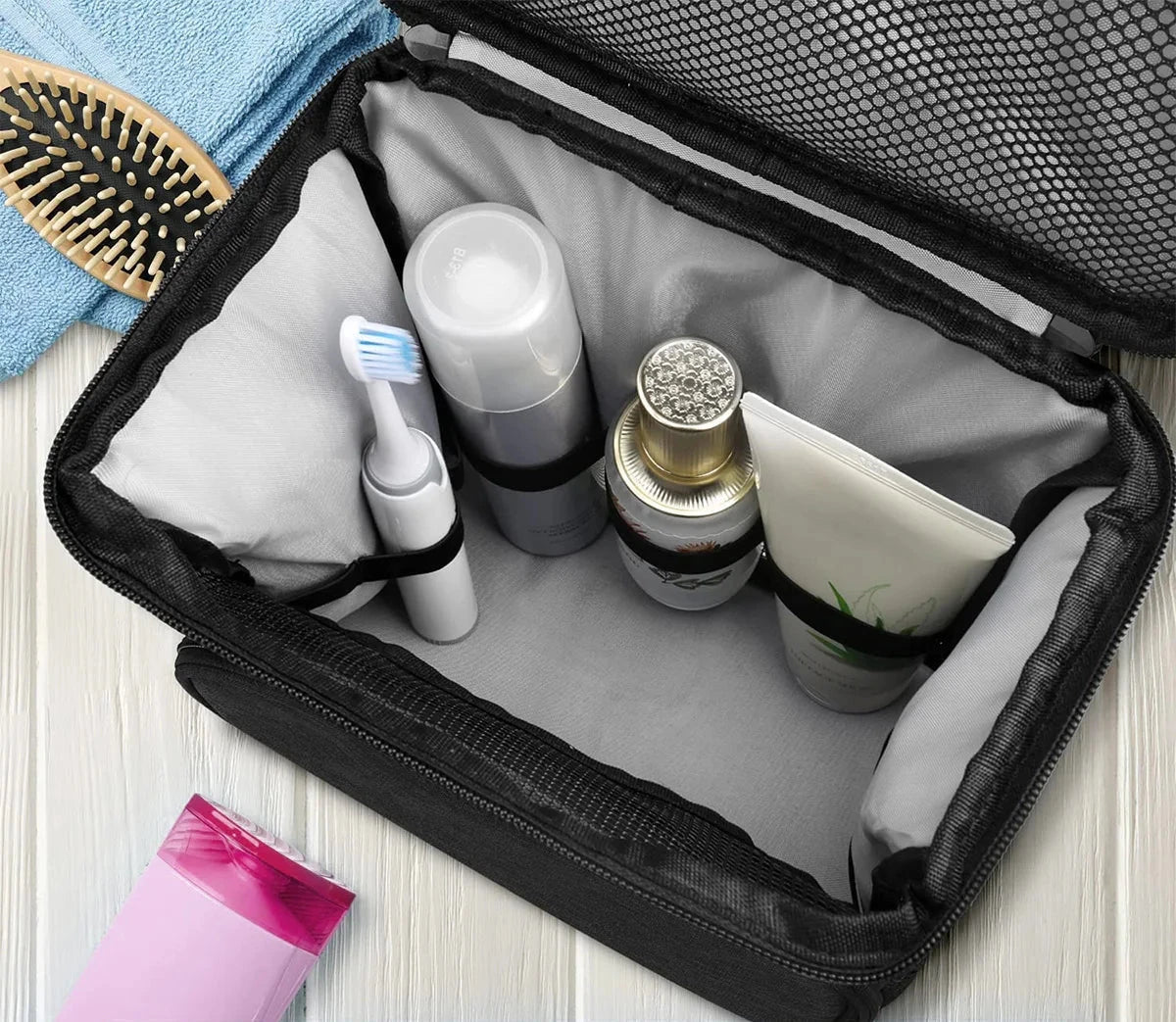 Grande Trousse de Toilette & Douche Voyage Paisible