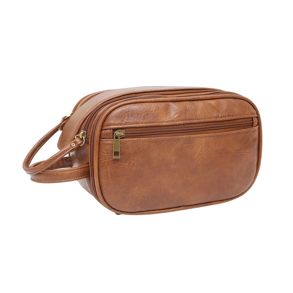 grande trousse toilette hommes barbe rasage