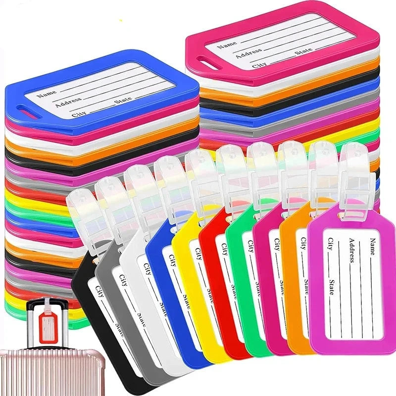 porte adresse valise plastique