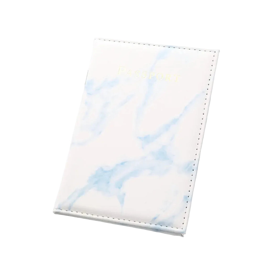 etui passeport effet marbre 