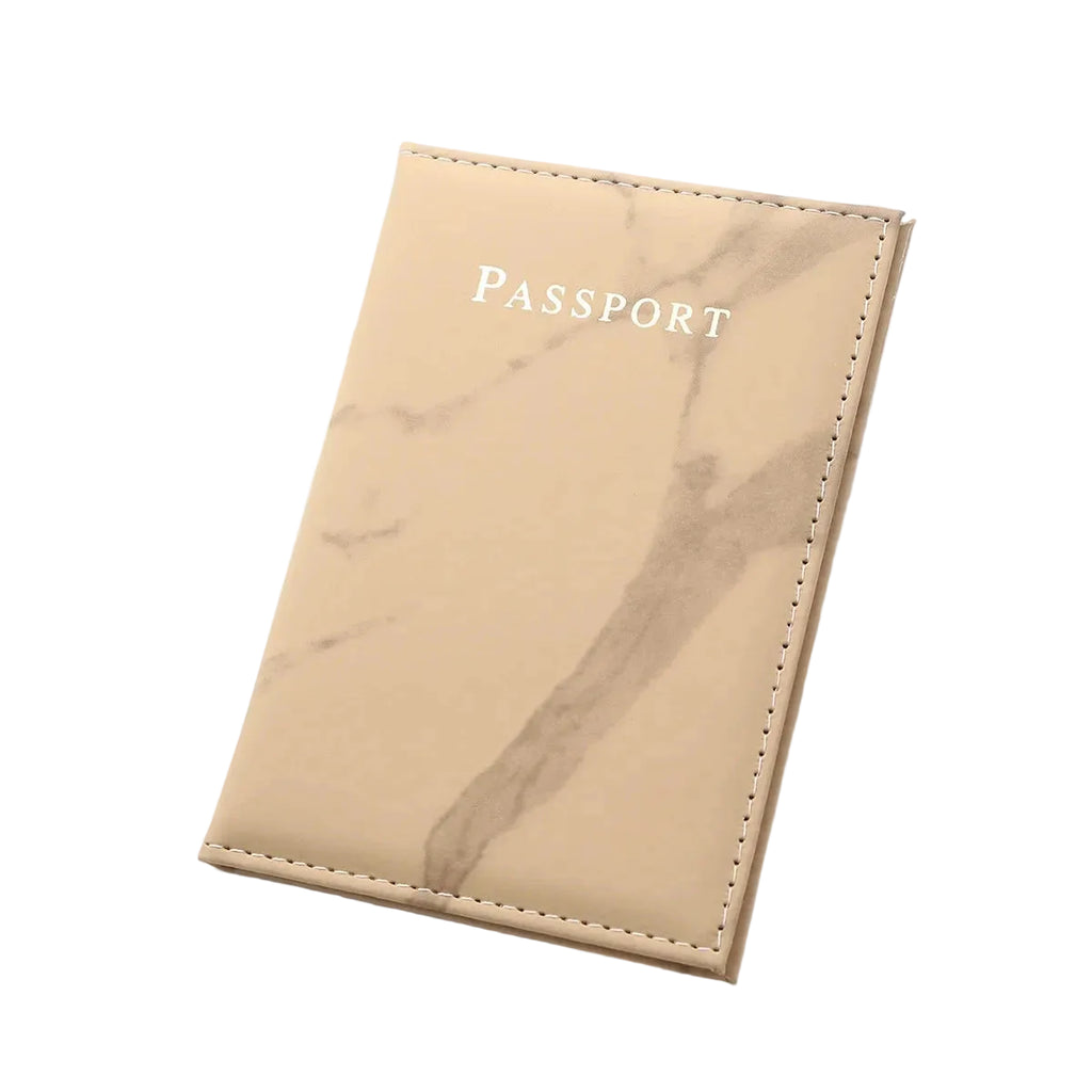 etui passeport marbré