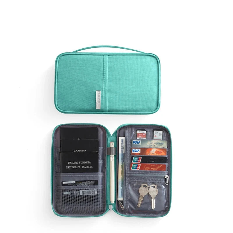 Portefeuille Passeports Famille Voyage