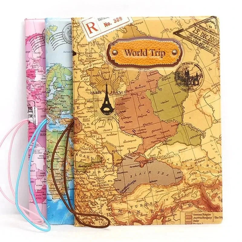 protege passeports carte du monde