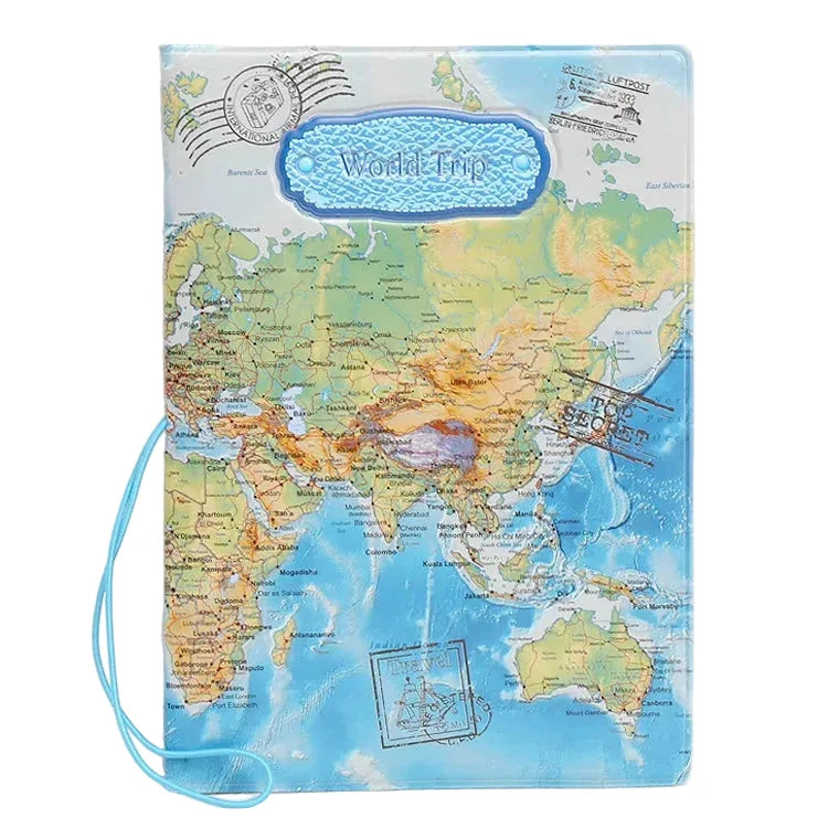 protege passeport carte du monde
