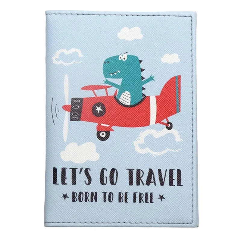 protege passeport enfant dinosaure