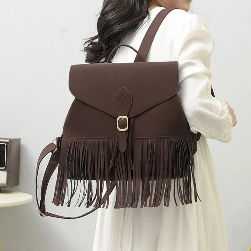 sac à dos a frange femme