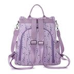 Sac à Dos Antivol Femme Fleuri Voyage Paisible