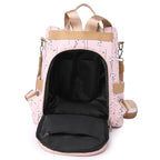 Sac à Dos Antivol Femme Fleuri Voyage Paisible