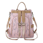 Sac à Dos Antivol Femme Fleuri Voyage Paisible