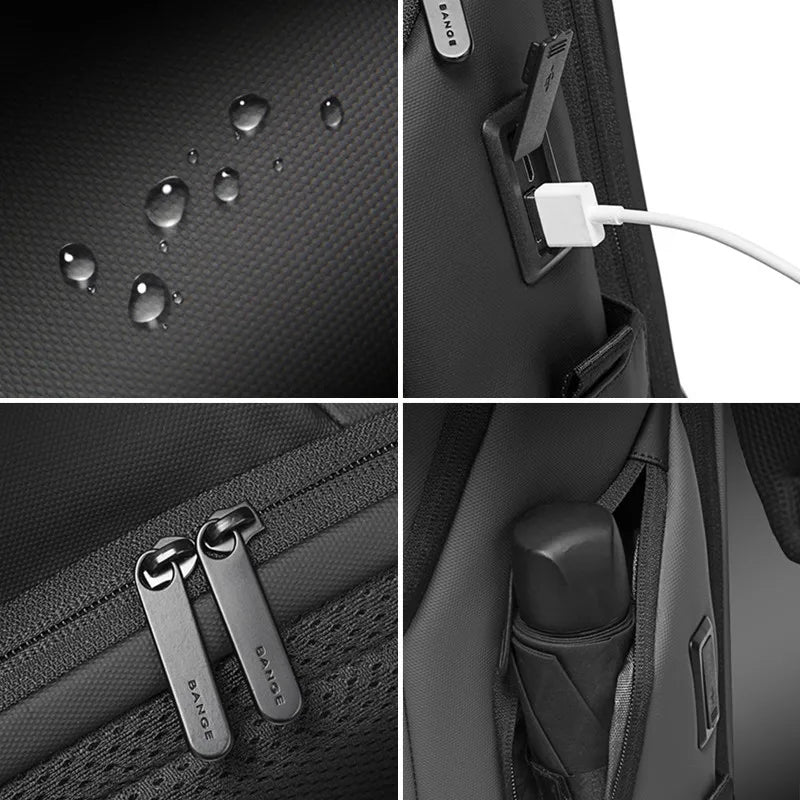 sac a dos business homme pc usb