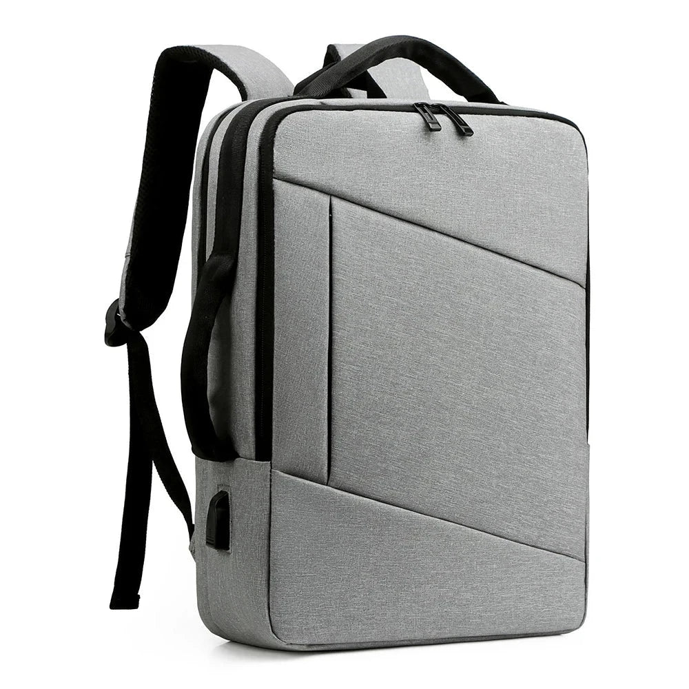 Sac à Dos Convertible Sacoche Ordinateur 15.6 Pouces gris