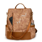 sac a dos femme tendance fermeture eclair dans le dos anti vole