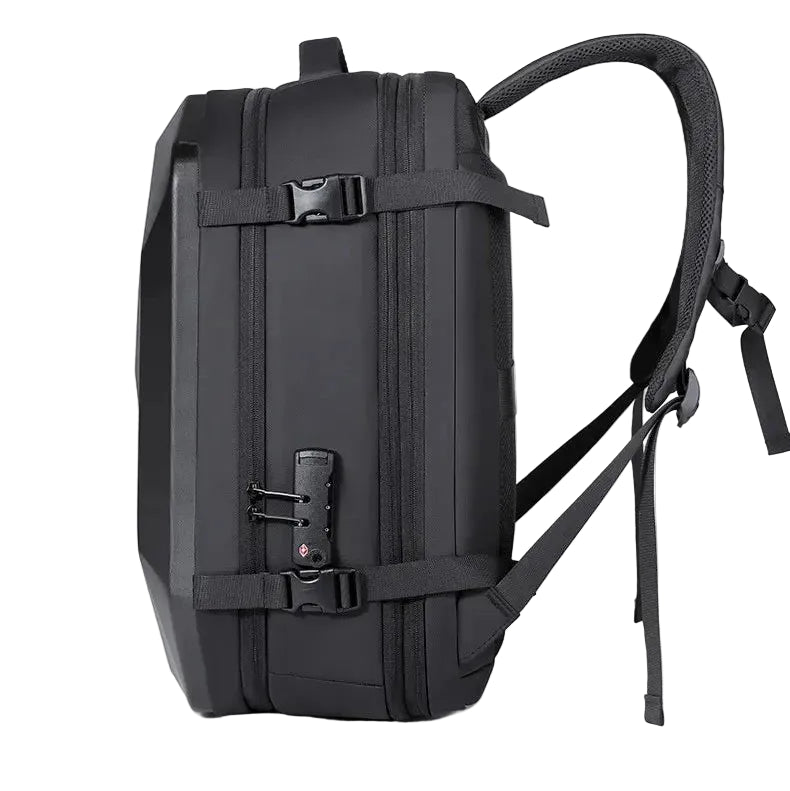 sac a dos grande capacité rigide avec code ordi