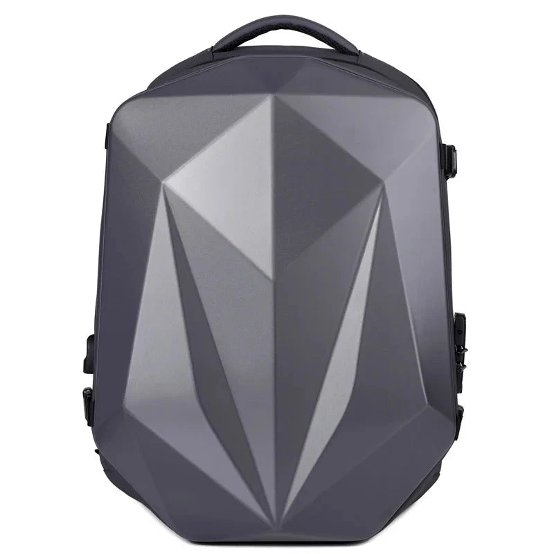 sac a dos grande capacité rigide avec code voyage