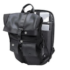 sac a dos impermeable roll top elegant noir