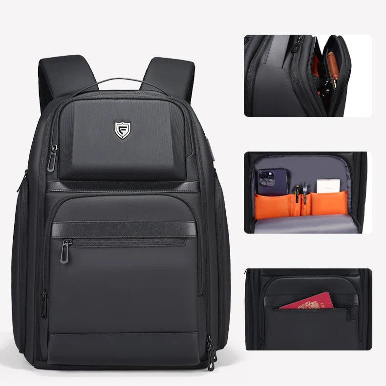 Sac à Dos Ordinateur 17 Pouces Homme Voyage Paisible