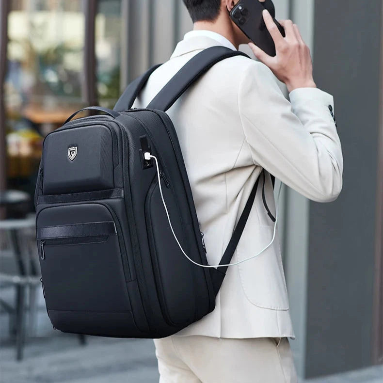 Sac à Dos Ordinateur 17 Pouces Homme Voyage Paisible