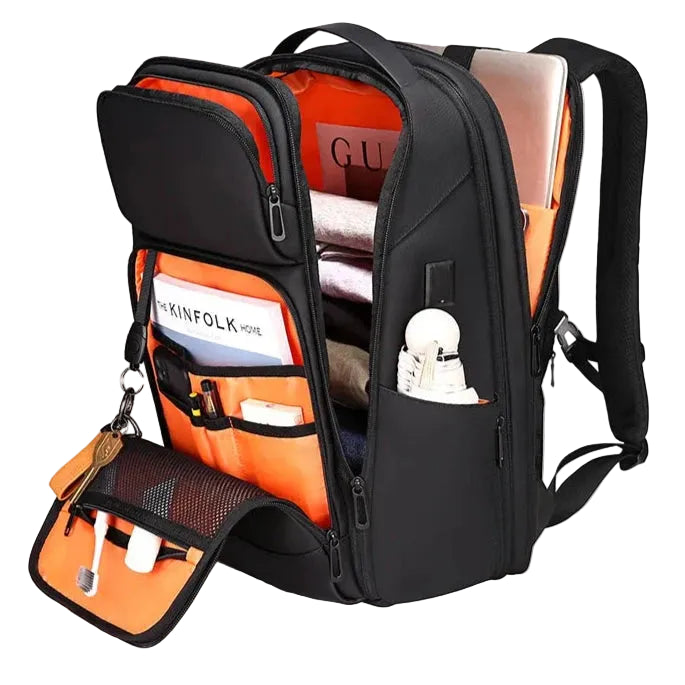 Sac à Dos Ordinateur 17 Pouces Imperméable noir