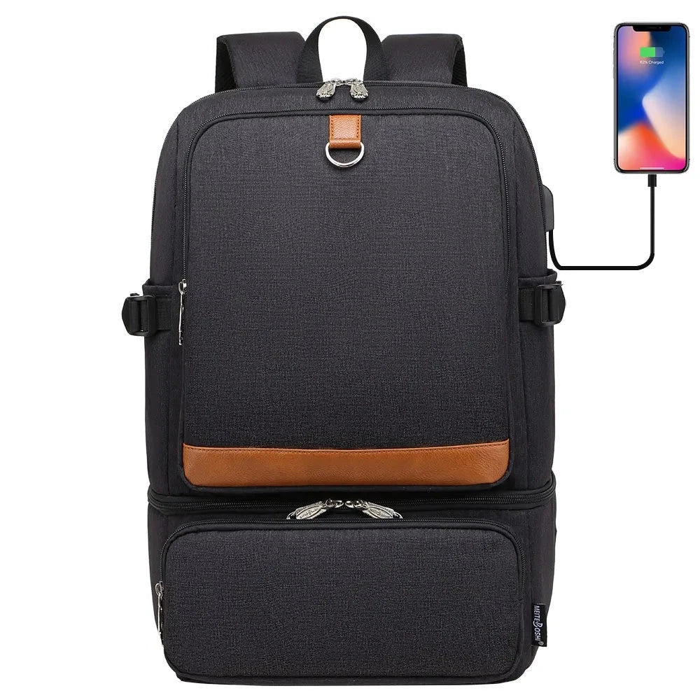 sac à dos pc avec compartiment isotherme usb