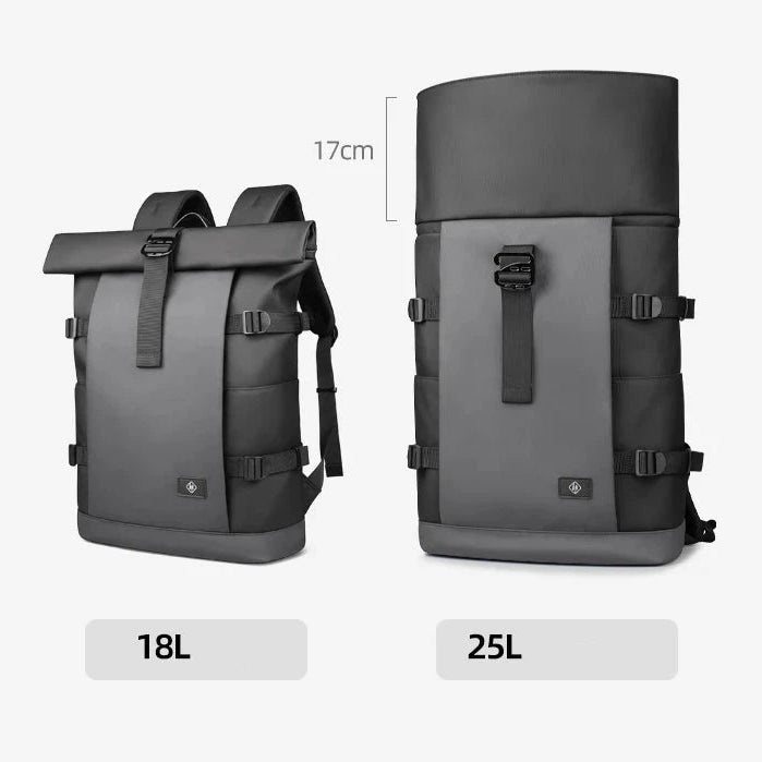 Sac a Dos Roll Top Ordinateur 17 pouces