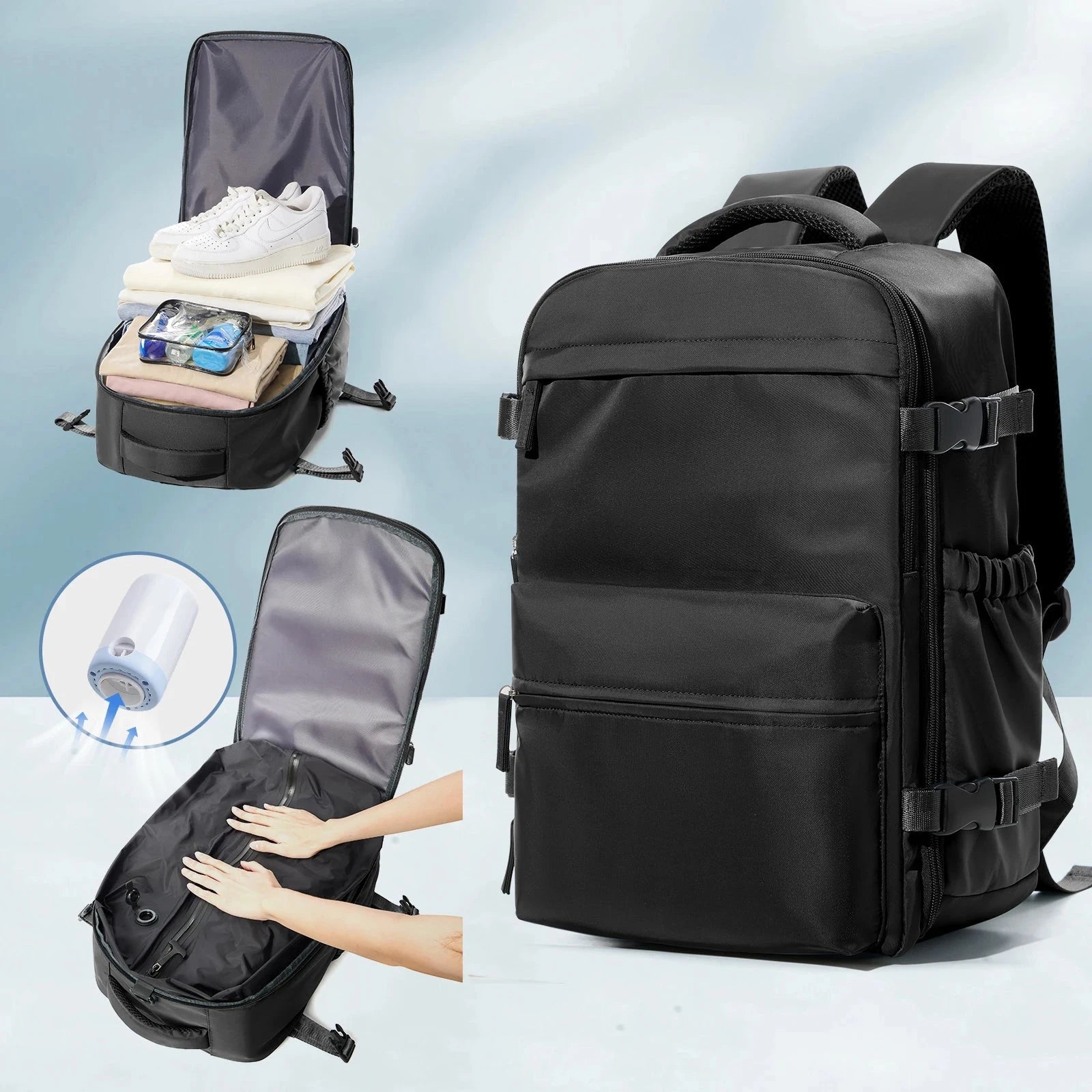 Sac à Dos Sous Vide Voyage avec Pompe