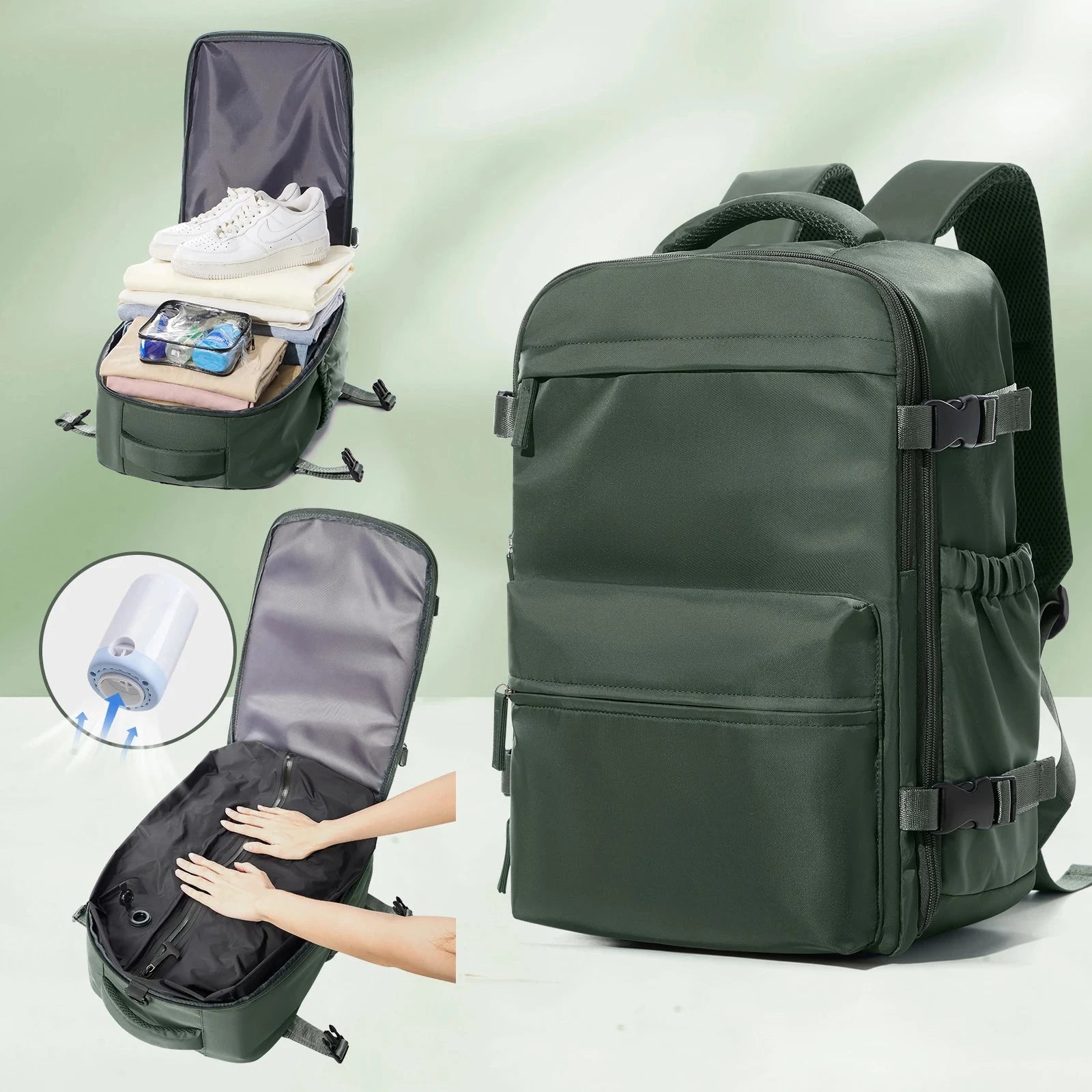 Sac à Dos Sous Vide Voyage avec Pompe compression