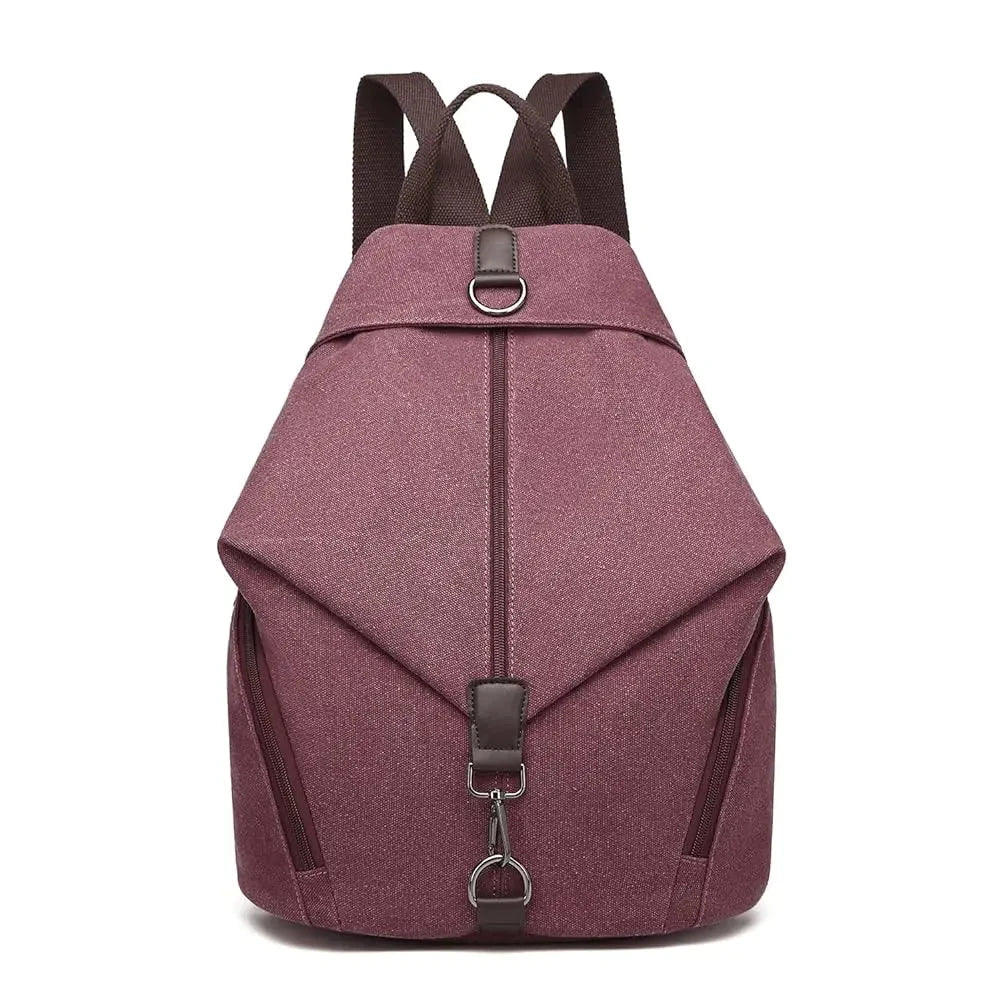 sac a dos femme toile vintage
