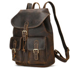 sac à dos vintage cuir