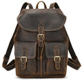sac a dos vintage cuir