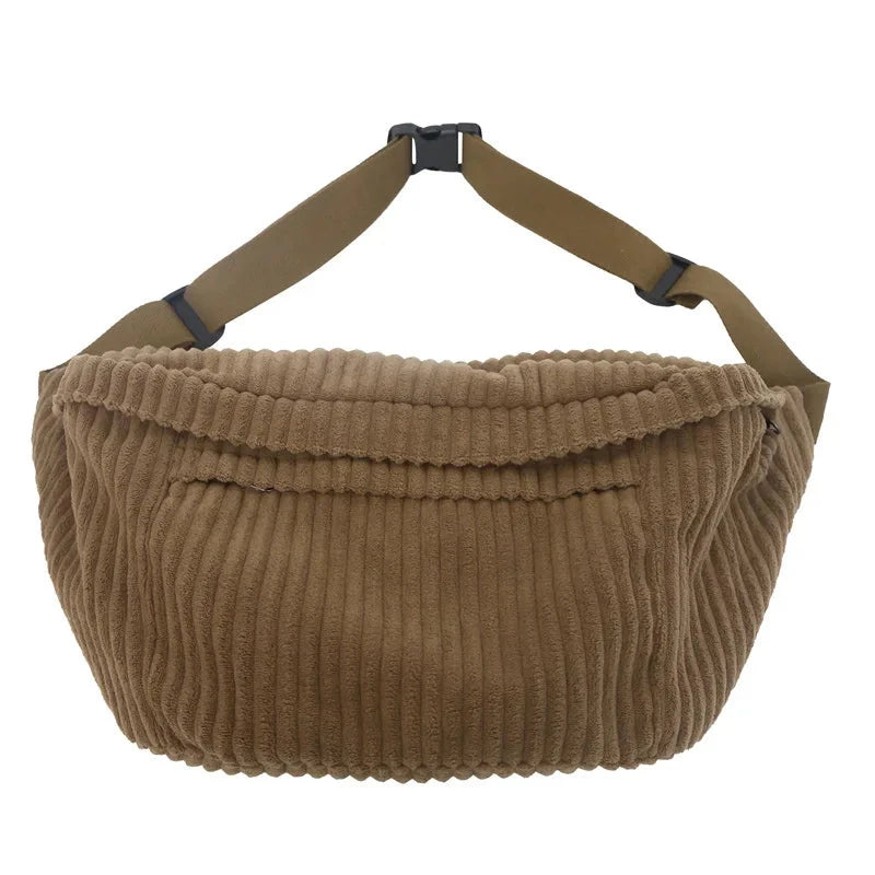Sac Homme Banane Velour