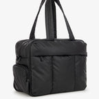 sac week end matelassé femme noir