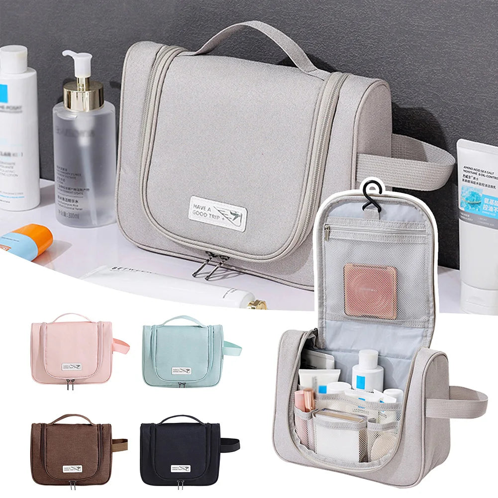 trousse de toilette suspendue voyage tendance