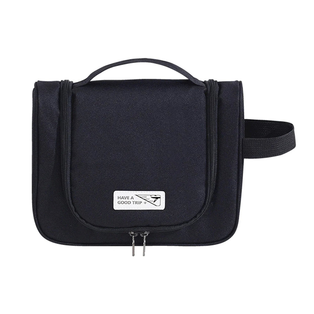 trousse de toilette suspendue voyage tendance noir homme