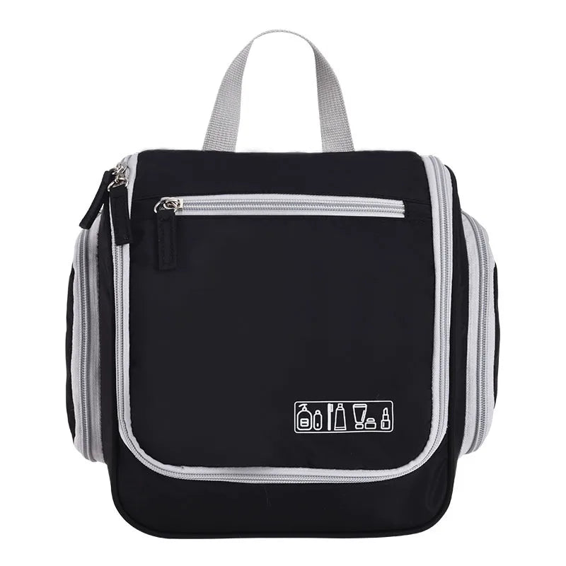 trousse toilette avec crochet de suspension pratique en voyage