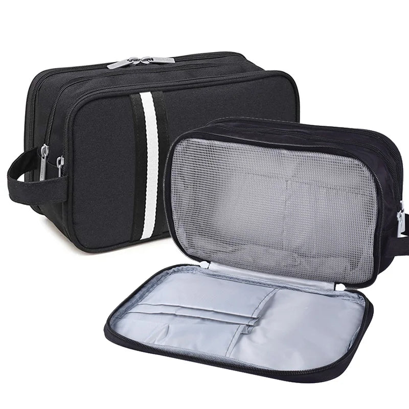 trousse de toilette avec plusieurs compartiments
