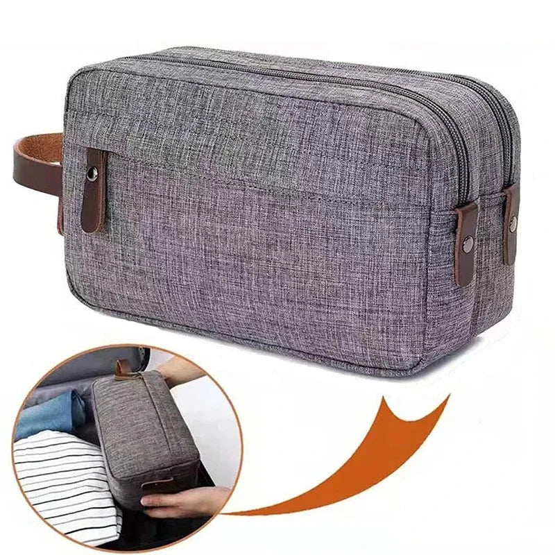 trousse toilette double compartiment