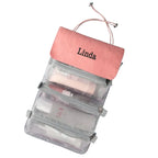 trousse de toilette personnalisée femme pliable