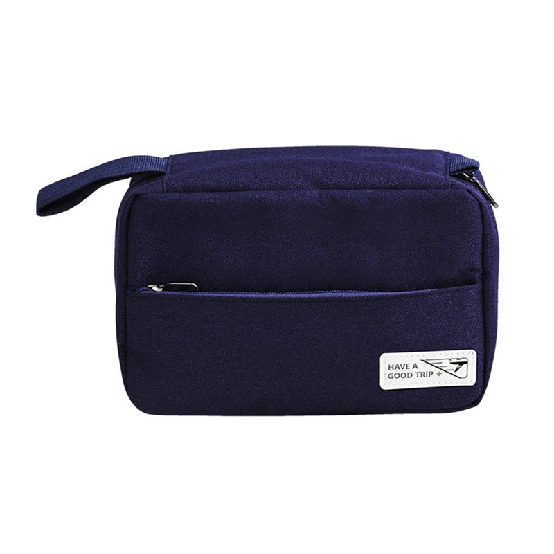 trousse de toilette pliable à suspendre voyage