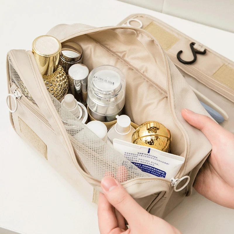 trousse de toilette de voyage femme a suspendre