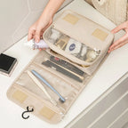 trousse toilette voyage femme a suspendre