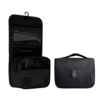 trousse de toilette voyage femme suspendue noire