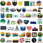 sticker valise aventurier pack de 100