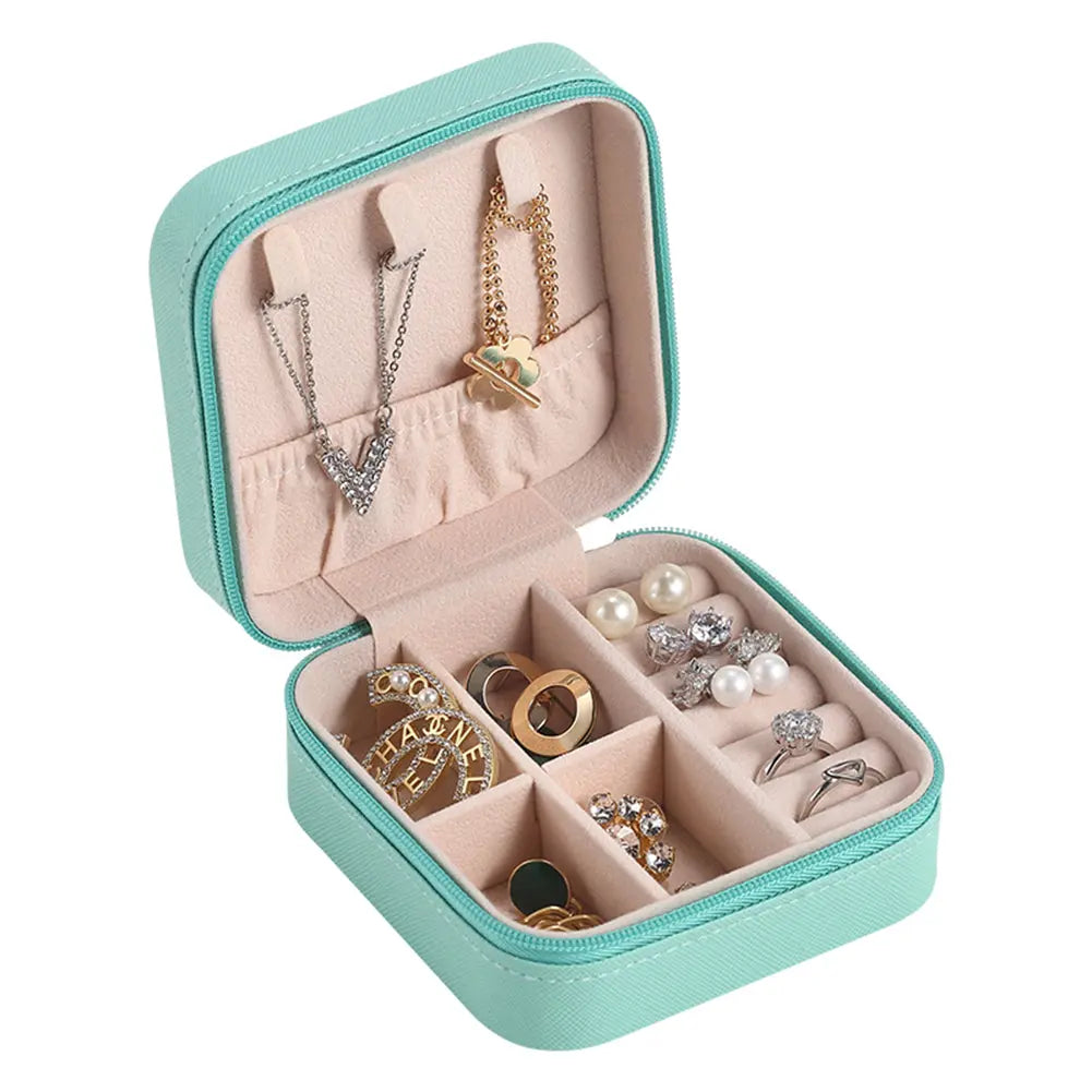 boîte bijoux voyage carrée femme